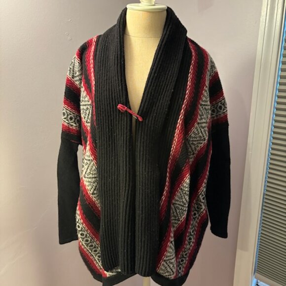 J.Jill Women’s Knit Sweater Open Front w/Pin Closure-SM - Picture 4 of 7